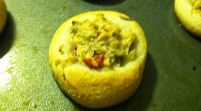 Less than 5: Tuna Salad Puffs