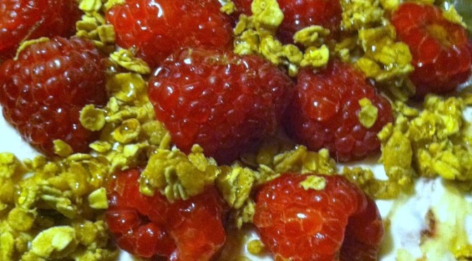 Raspberry Yogurt Parfait