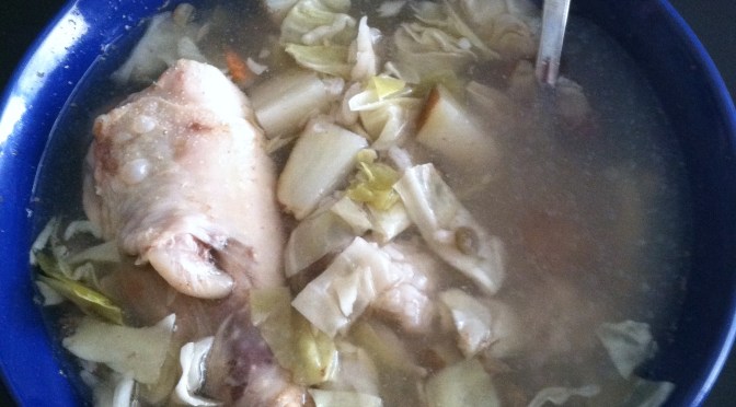 Simple Chicken Soup – SNAP meal