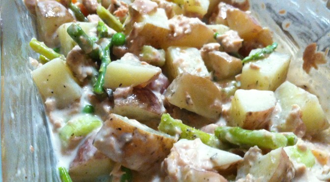 Creamy Tuna Potato Salad
