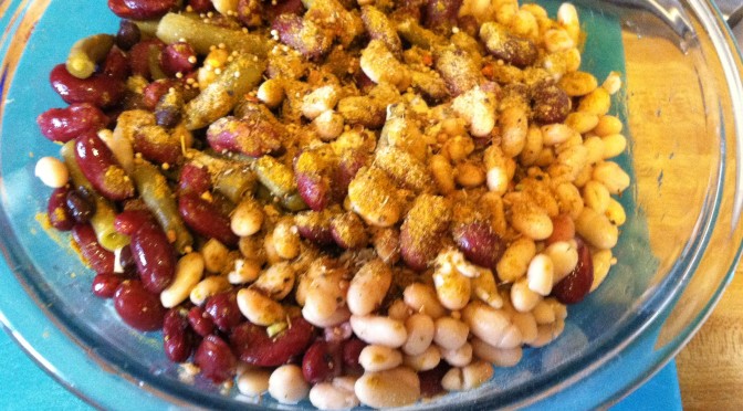 Vegan Four Bean Salad
