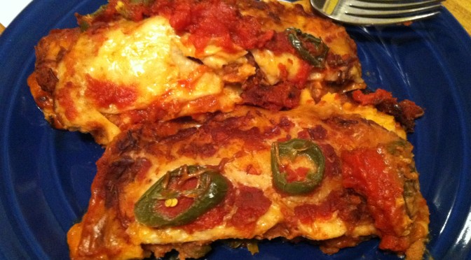 Crock Pot Chicken Enchiladas