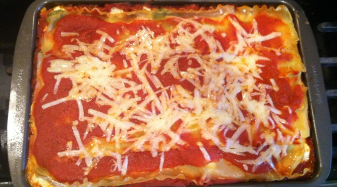 Turkey, Mushroom, & Spinach Lasagna
