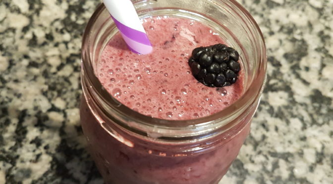 blackberry cherry smoothie